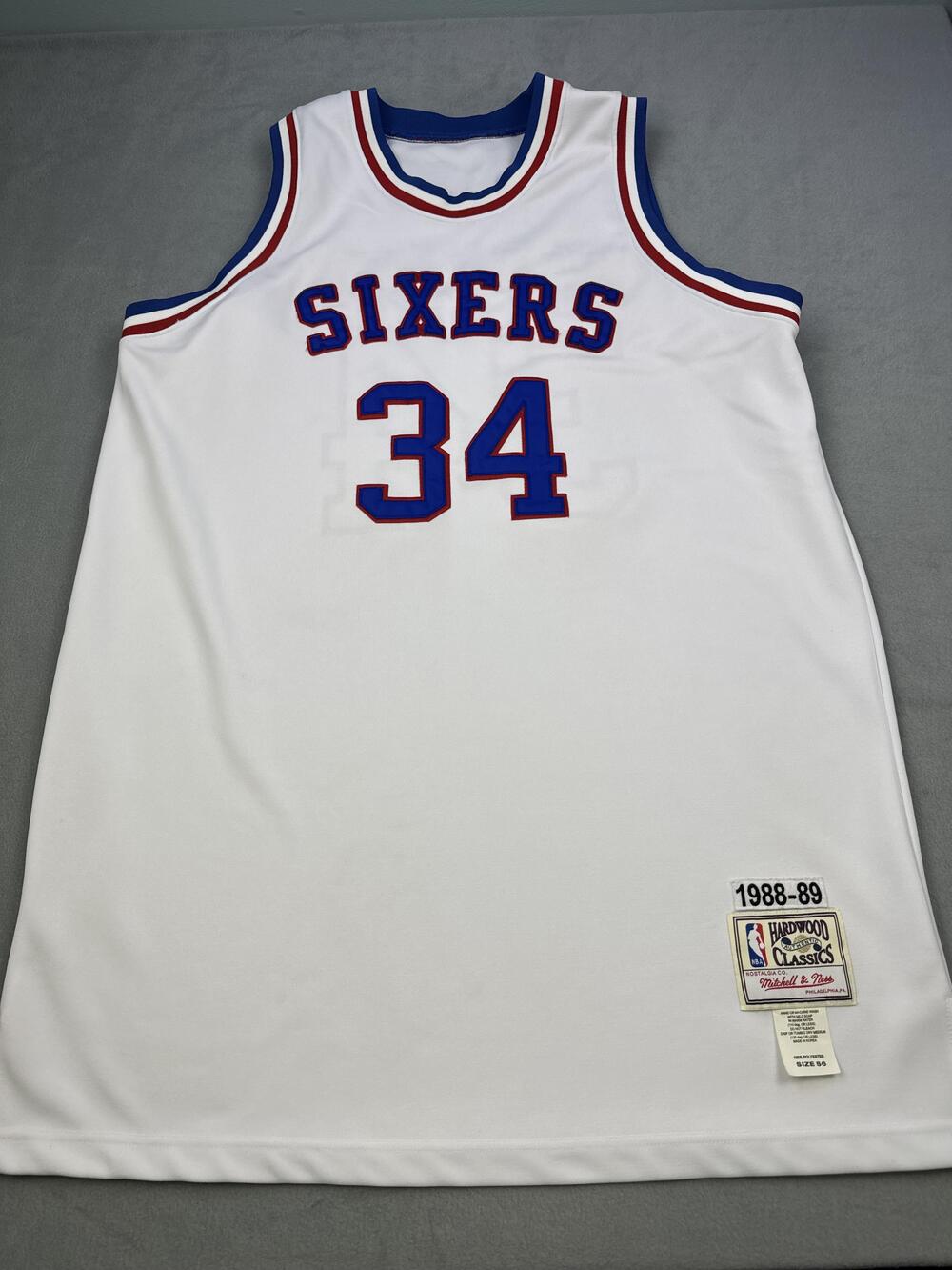 Philadelphia 76ers Jersey Mens 56 NBA Basketball Mitchell & Ness HWC Barkley